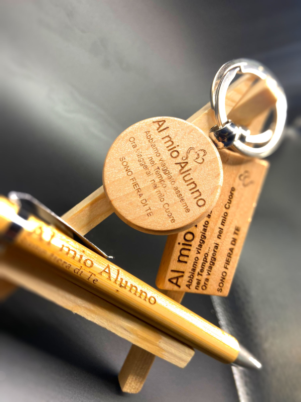Kit  "Al mio alunno, sono fiera di Te " Regalo Maestra Alunno Scuola - immagine 3